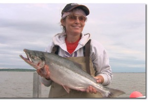 Sarah Palin Fishing